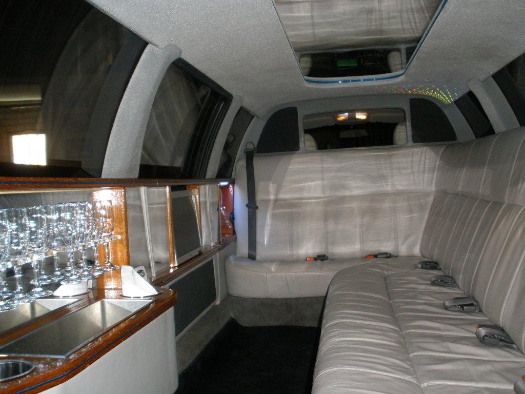 Interior of statesman limo