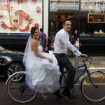 Happy Wedding Couple Limousine Hire Perth